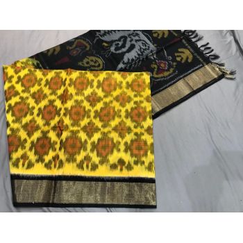 PGMRISCS5Y03EDCD27- Ikat Sico saree