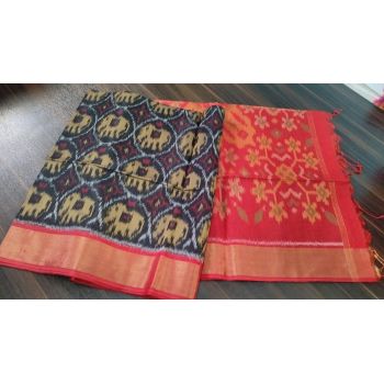 PGMRISCS5Y03EDCD35- Ikat Sico saree