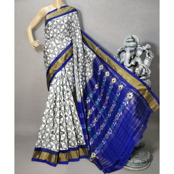 PRIHIDSS5A09BTCD17- Ikat silk saree