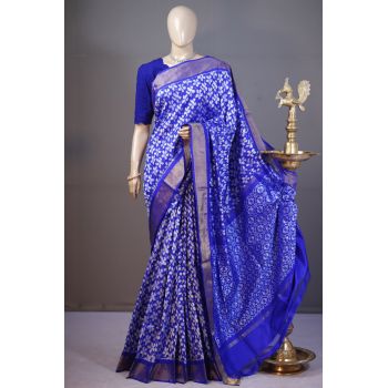 PSHLIDSS5A09NCCD06- Ikat silk saree