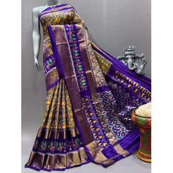 PSNTIDSS5A09NCDC16- Ikat silk saree