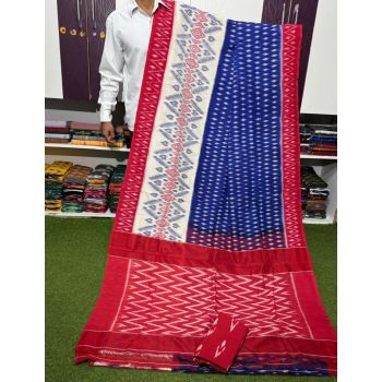 PSRGICTS5A30INCD02- Ikat cotton saree
