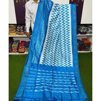 PSRGILWS5Y04XZCC03- light weight Ikat silk saree