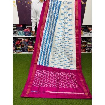PSRGILWS5Y04XZCC09- light weight Ikat silk saree