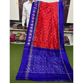 PSRGILWS5Y04XZCC16- light weight Ikat silk saree