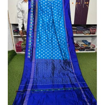 PSRGILWS5Y04XZCC27- light weight Ikat silk saree