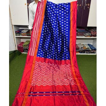PSRGILWS5Y04XZCC35- light weight Ikat silk saree