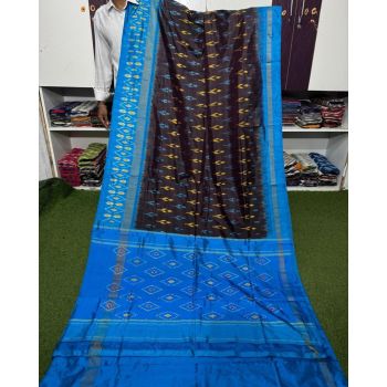 PSRGILWS5Y04XZCC36- light weight Ikat silk saree