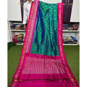 PSRGILWS5Y04XZCC39- light weight Ikat silk saree