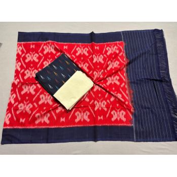 PSSIC3PS5Y02IZSC05- Double ikat cotton salwar set
