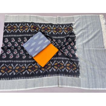 PSSIC3PS5Y02IZSC11- Double ikat cotton salwar set