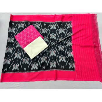 PSSIC3PS5Y02IZSC32- Double ikat cotton salwar set