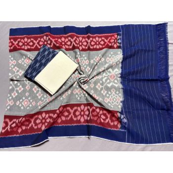 PSSIC3PS5Y02IZSC59- Double ikat cotton salwar set