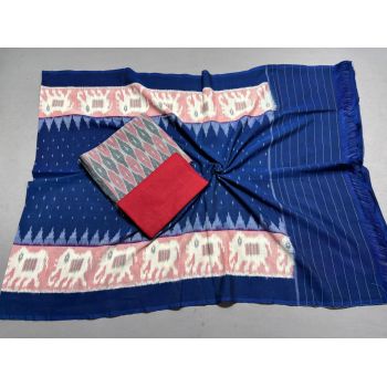 PSSIC3PS5Y02IZSC60- Double ikat cotton salwar set