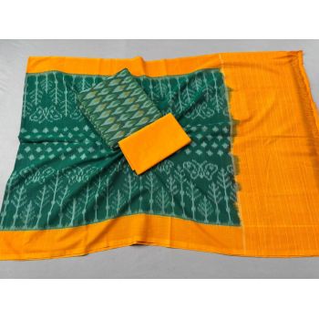 PSSIC3PS5Y02IZSC61- Double ikat cotton salwar set