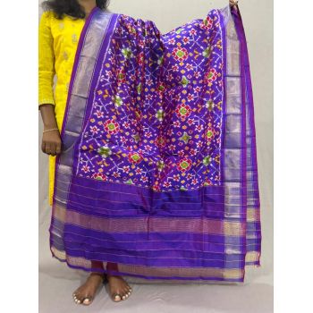 PSSIISDP5Y03ECDC31- Ikat Silk dupatta