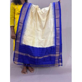 PSSIISDP5Y03ECDC56- Ikat Silk dupatta