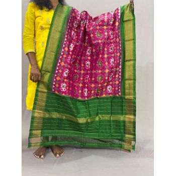 PSSIISDP5Y03ECDC61- Ikat Silk dupatta