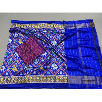 PSSISDST5Y02FNCD05- Ikat Silk dupatta with Ikat sico top