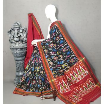 PALUIDSS5Y02ISDC04- Ikat silk saree