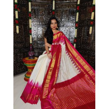 PALUIDSS5Y03TSDC03- Ikat silk saree
