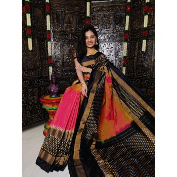 PALUIDSS5Y03TSDC04- Ikat silk saree