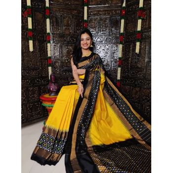 PALUIDSS5Y03TSDC08- Ikat silk saree