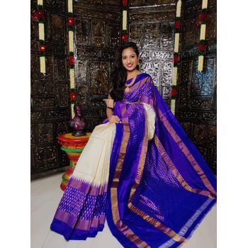 PALUIDSS5Y03TSDC11- Ikat silk saree