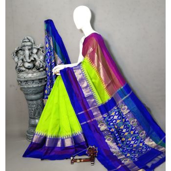 PALUIDSS5Y03TSDC16- Ikat silk saree