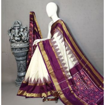 PALUIDSS5Y03TSDC19- Ikat silk saree