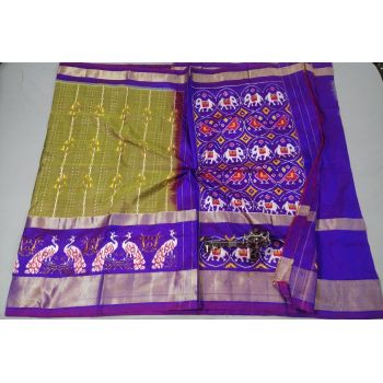 PALUIDSS5Y05NCCD09- Ikat silk saree