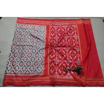 PALUIDSS5Y06BSCD12- Ikat silk saree