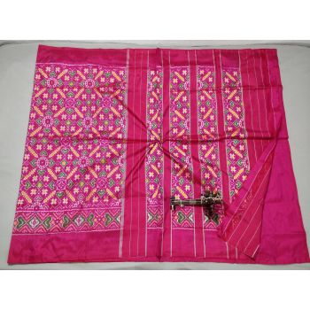 PALUIDSS5Y06BSCD25- Ikat silk saree