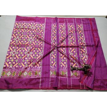 PALUIDSS5Y06BSCD28- Ikat silk saree
