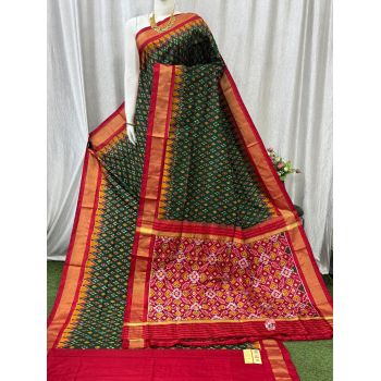 PASKIDSS5Y03BECD03- Ikat silk saree