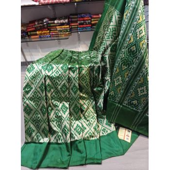 PGMRIDSS5Y02BXCC10- Ikat silk saree
