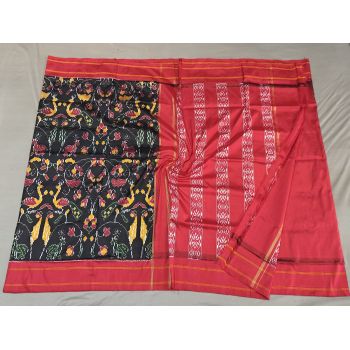 PGMRIDSS5Y02ZDCD05- Ikat silk saree