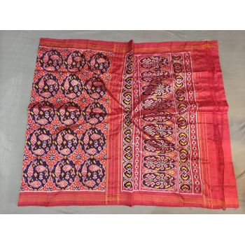 PGMRIDSS5Y02ZDCD08- Ikat silk saree