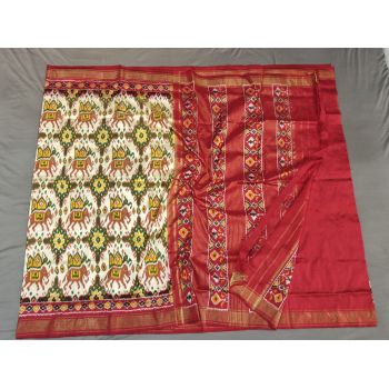 PGMRIDSS5Y02ZDCD10- Ikat silk saree