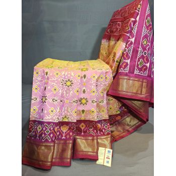 PGMRIDSS5Y06BBDC12- Ikat silk saree