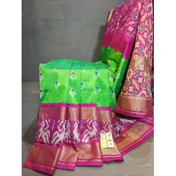 PGMRIDSS5Y06BBDC18- Ikat silk saree