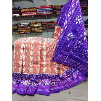 PGMRIDSS5Y06BICD20- Ikat silk saree