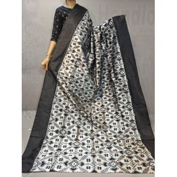 PGMRIDSS5Y06NIDC05- Ikat silk saree