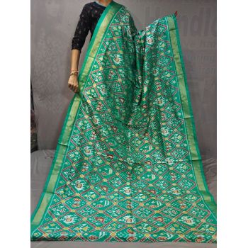 PGMRIDSS5Y06NIDC12- Ikat silk saree