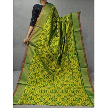 PGMRIDSS5Y06NIDC14- Ikat silk saree