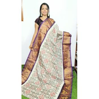 PGMRISCS5Y07EECD06- Ikat Sico saree
