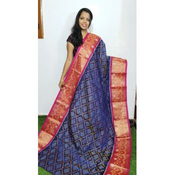 PGMRISCS5Y07EECD10- Ikat Sico saree