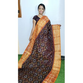 PGMRISCS5Y07EECD21- Ikat Sico saree