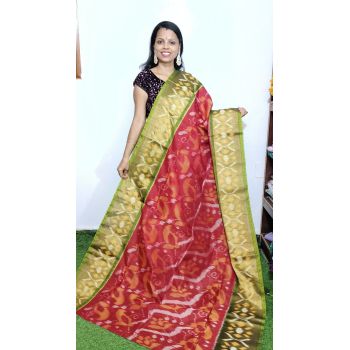PGMRISCS5Y07EECD25- Ikat Sico saree
