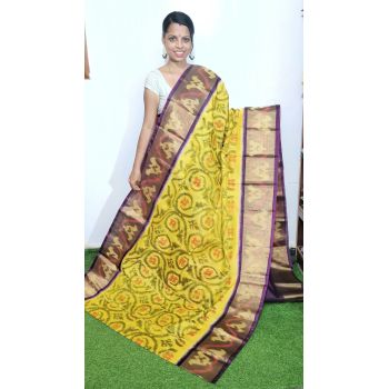 PGMRISCS5Y07EECD33- Ikat Sico saree